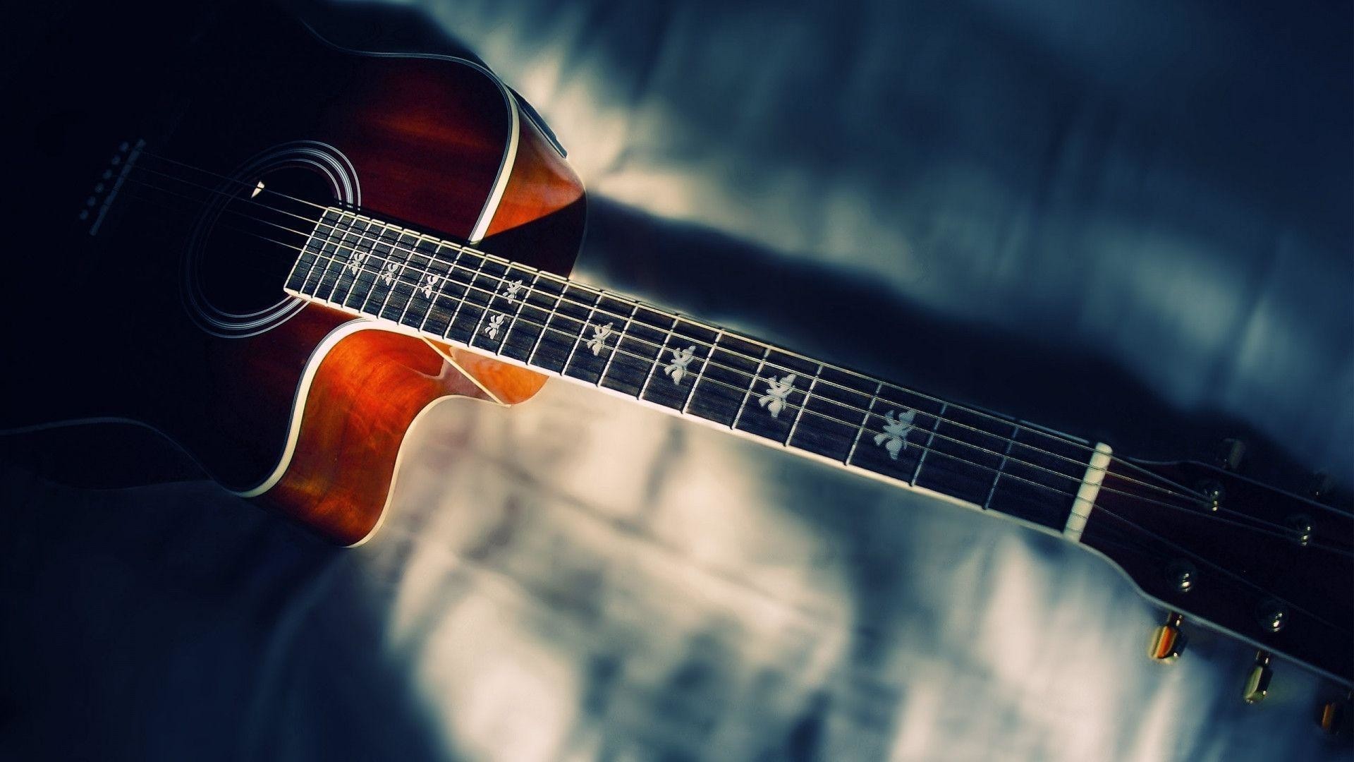 Hình Ảnh Guitar Đẹp Buồn Chất Cho Những Ngày Tan Chậm THCS Võ Thị Sáu