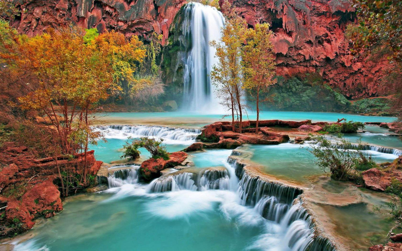 Hình nền đẹp của thác nước