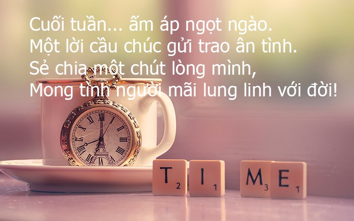 Lời chúc cuối tuần