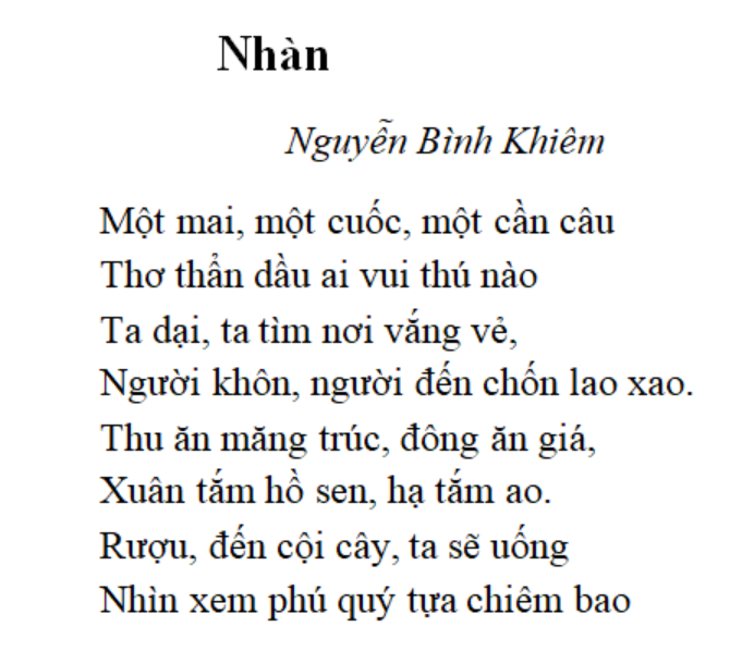 Chốn lao xao là gì