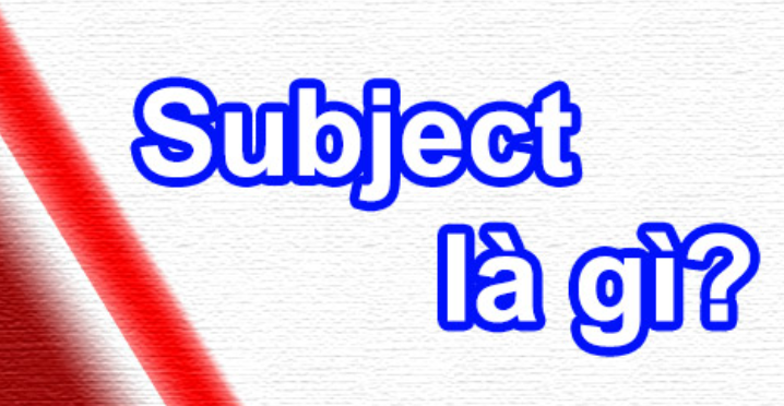 Subjects nghĩa là gì