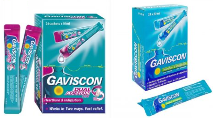 Gaviscon hồng và xanh khác nhau như thế nào