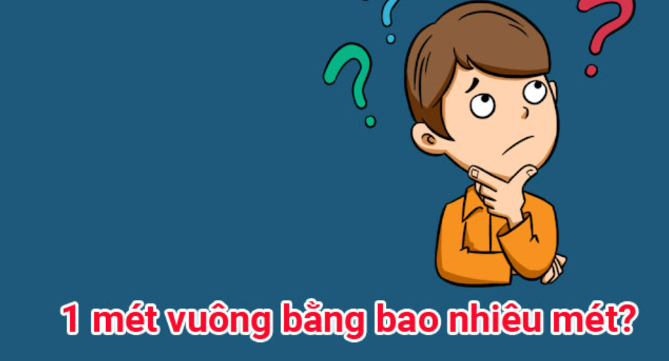 1m vuông bằng bao nhiêu m