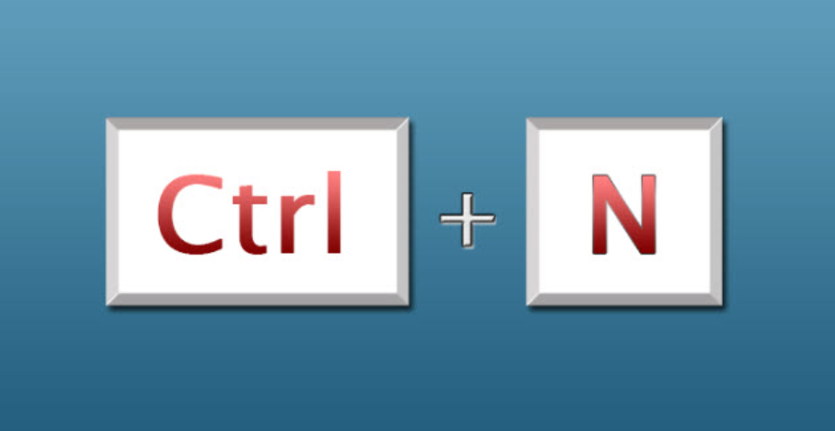 Ctrl n dùng để làm gì