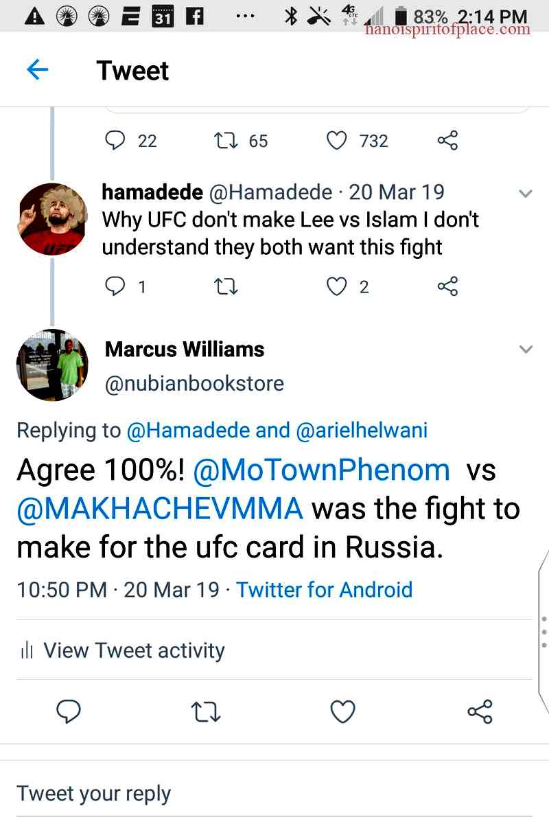 Making the most out of Islam Makhachev's Tweets