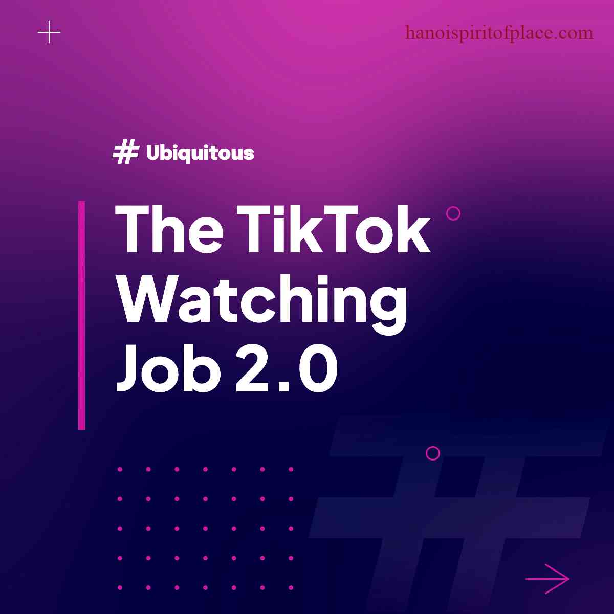 Advantages of the TikTok watching job
