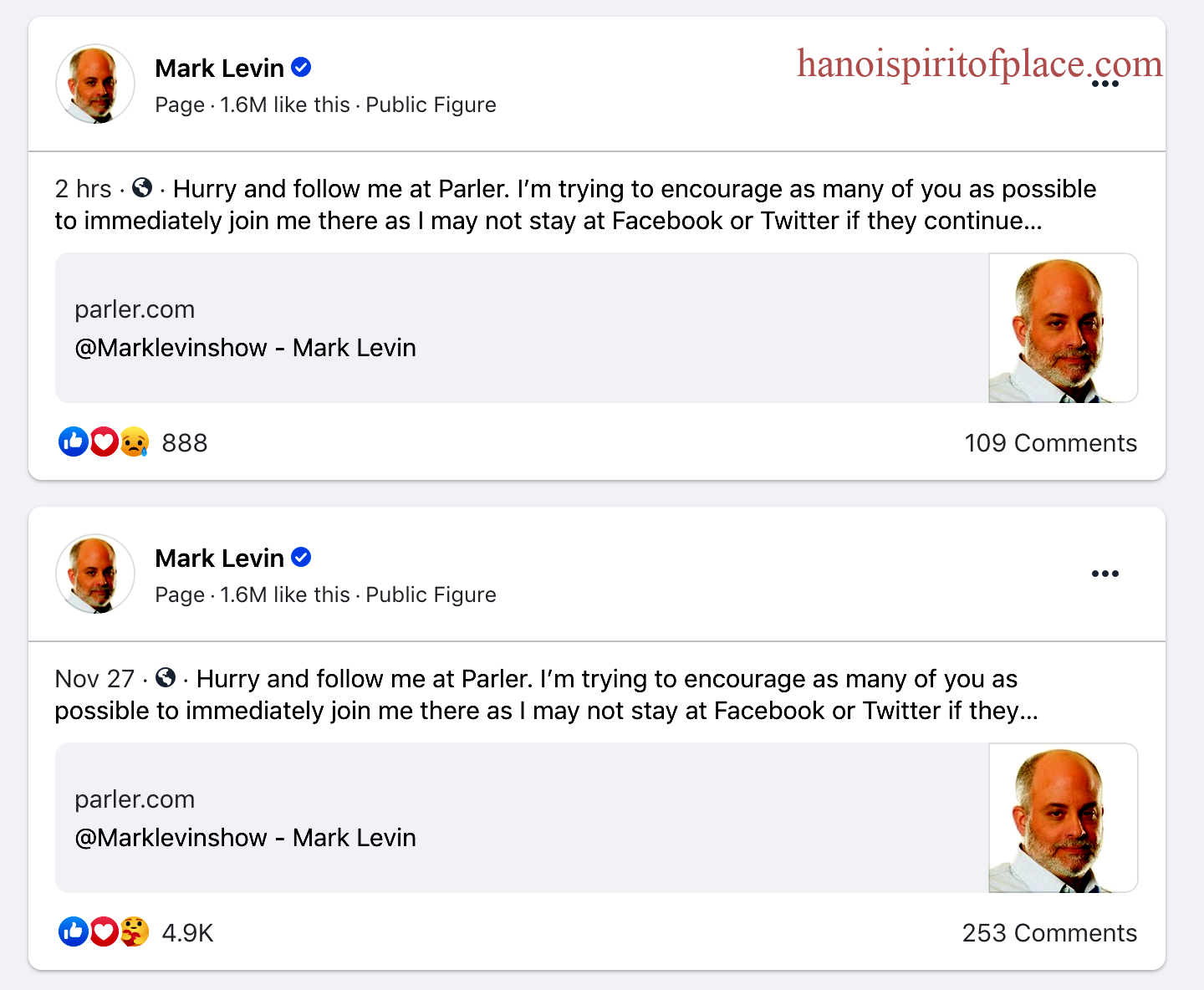 Why follow Mark Levin on Twitter?