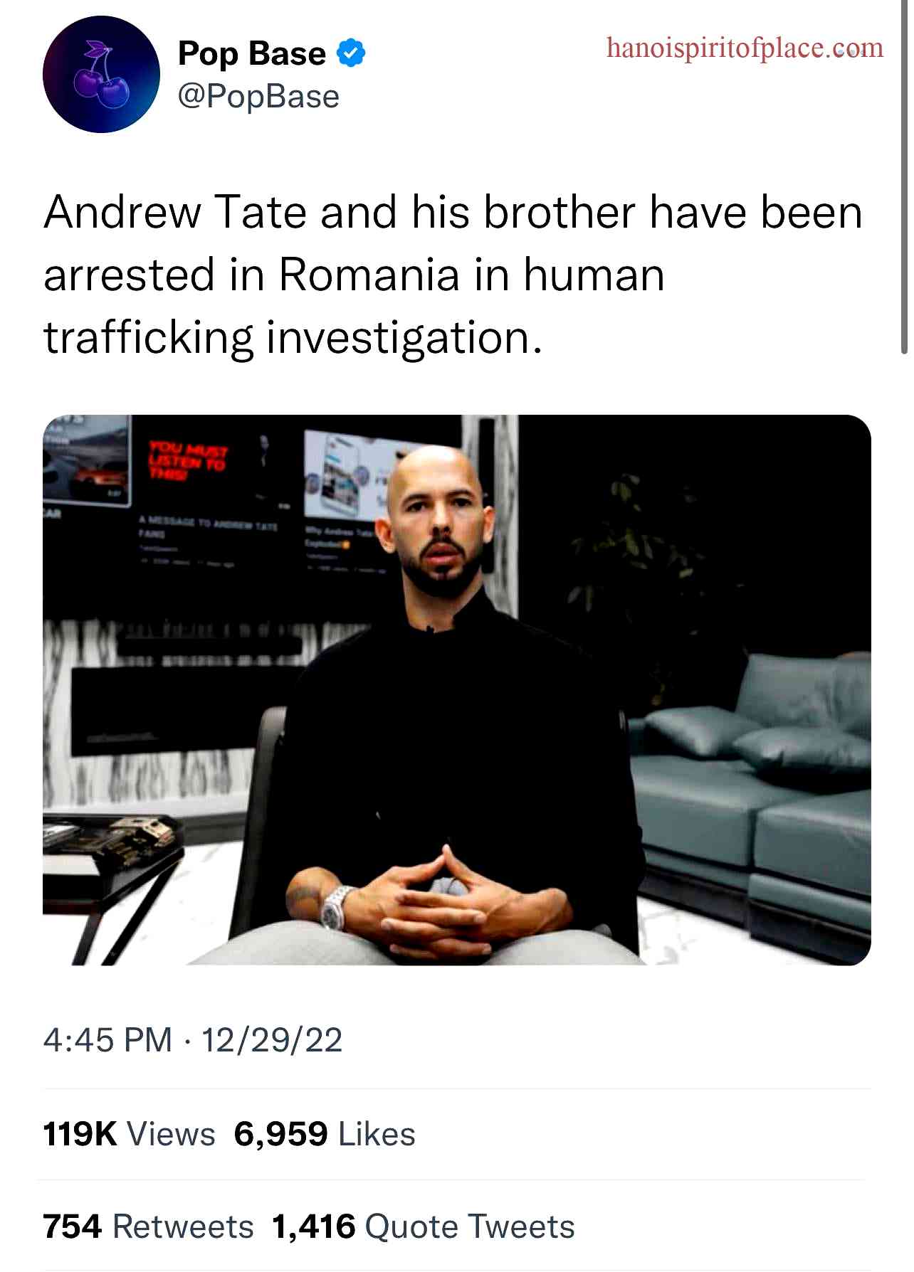 Overview of Andrew Tate's career and background