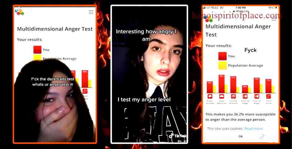 Benefits of Taking the Anger Test Tik Tok Challenge: