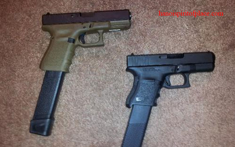 glock with extended clip
