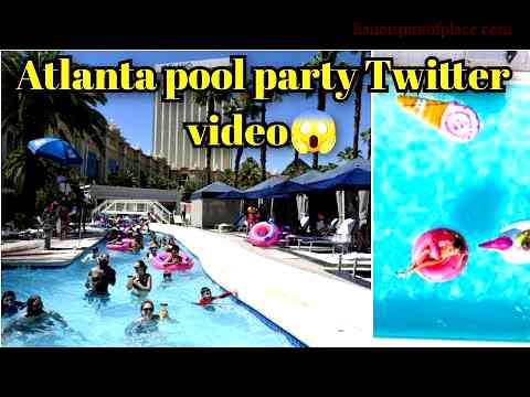 Twitter Atlanta Pool Party: The Ultimate Social Event!