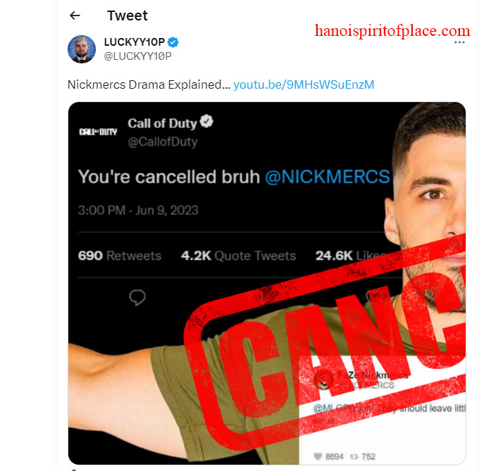 Nickmercs Twitter Drama