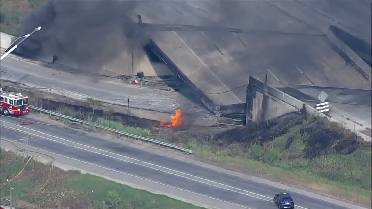 Philadelphia Bridge Collapse Video Terrifying Incident Unfolds
