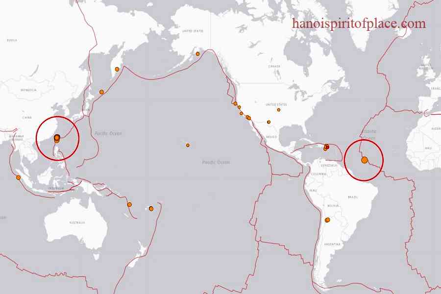 Brief overview of Atlantic Ocean earthquakes