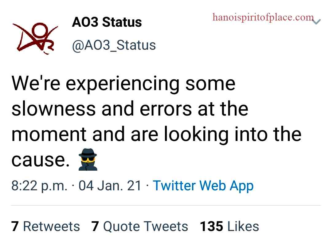Getting Started with AO3 Twitter Status: