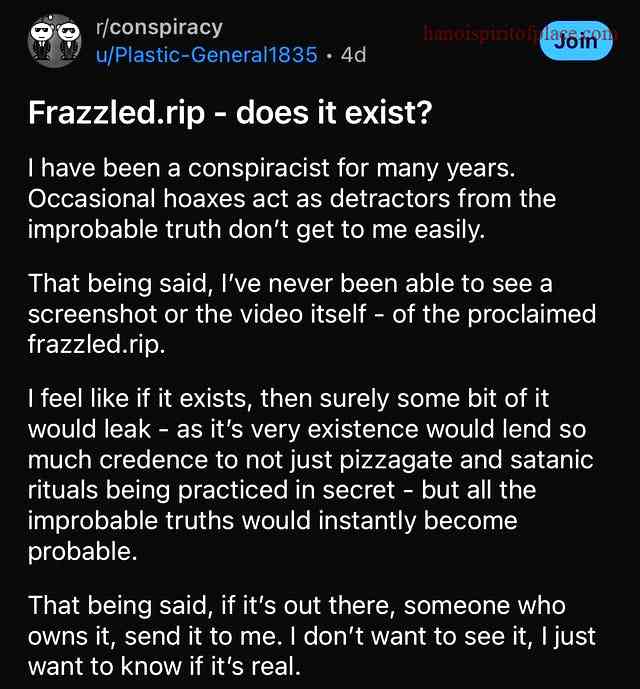 Frazzledrip Reddit – Uncovering the Controversial Conspiracy Theory and its Online Discussions