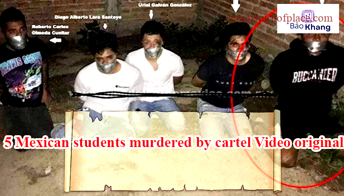 Tragic Incident: 5 Mexican Students Murdered by Cartel Video