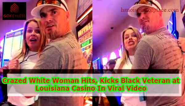 Crazed White Woman Hits Kicks Black Veteran-Social Justice