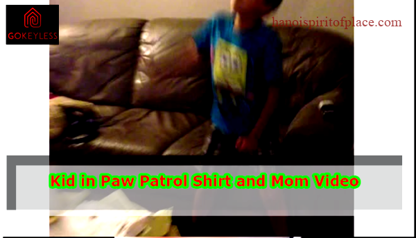 Captivating Kid in Paw Patrol Shirt and Mom Video