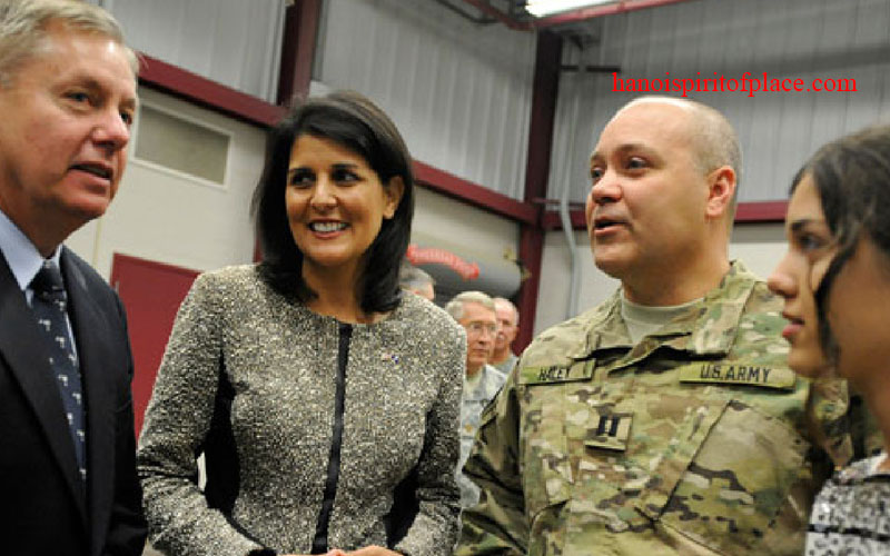 Nikki Haley husband photo