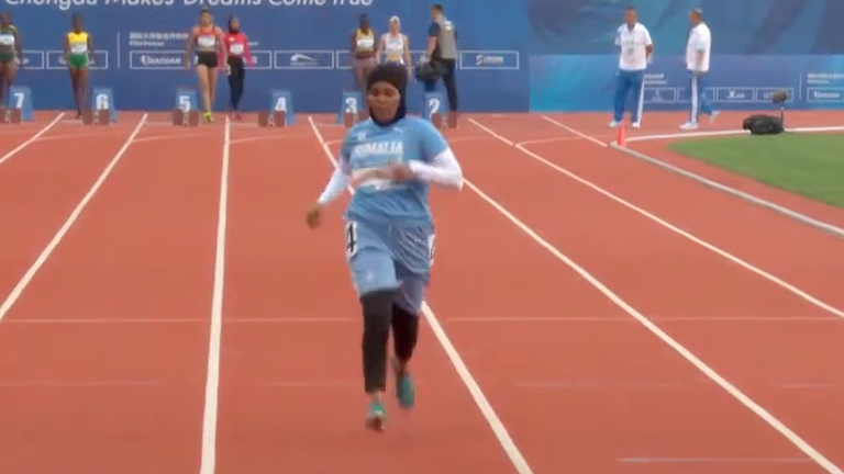 somali sprinter video