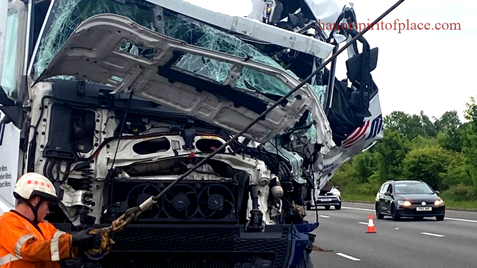 M5 Truck Accident Today – Cause and impact revealed