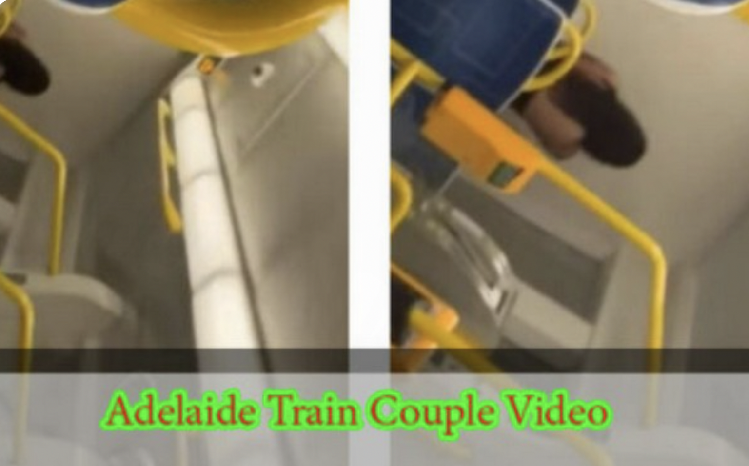 Adelaide Train Couple Video Instagram Take by Storm