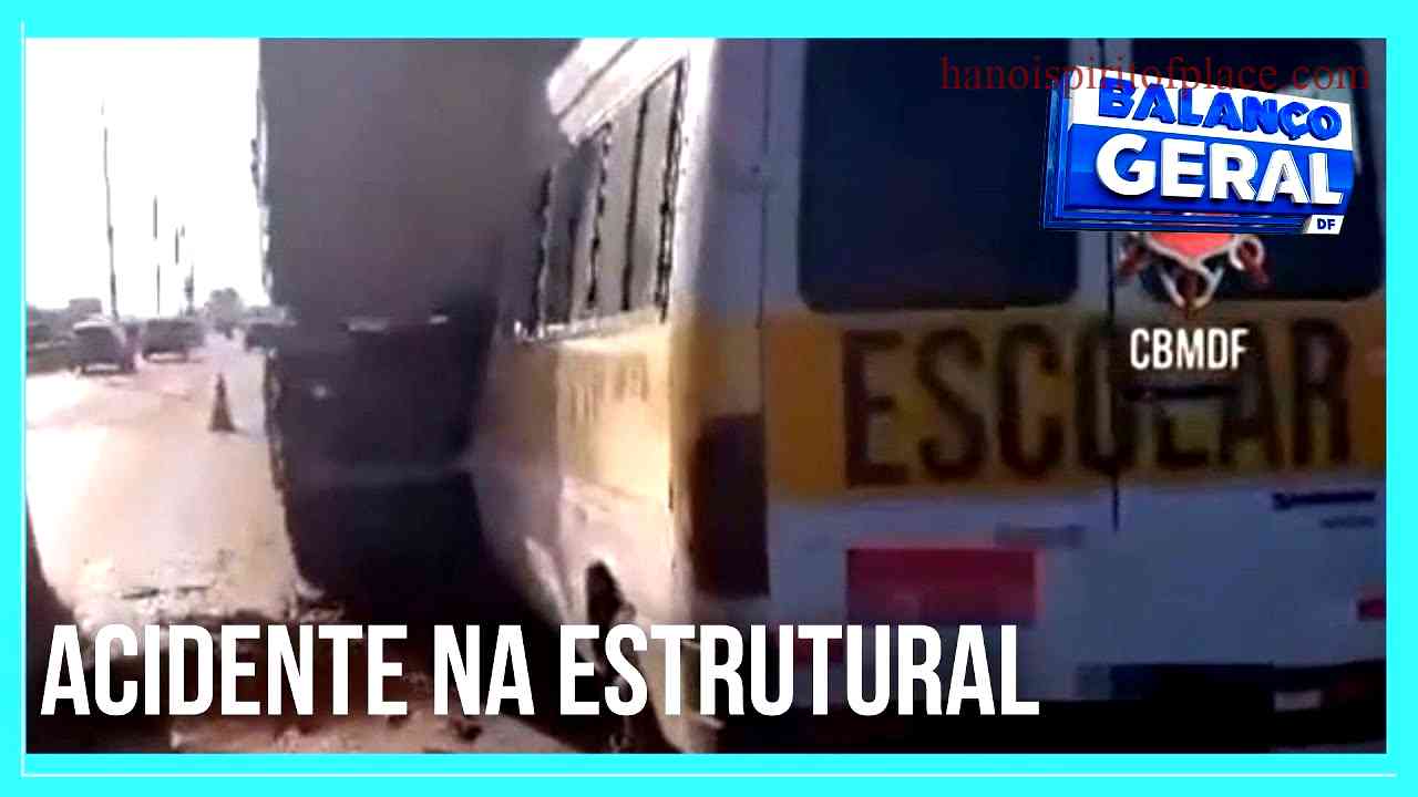 Mulher ferida em acidente na Via Estrutural – Descubra