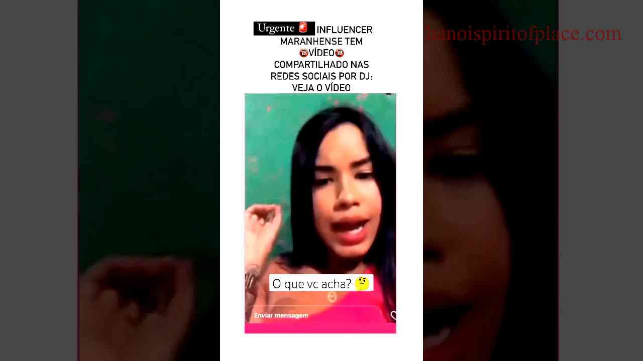 Influencer maranhense tem vídeo compartilhado – Descubra