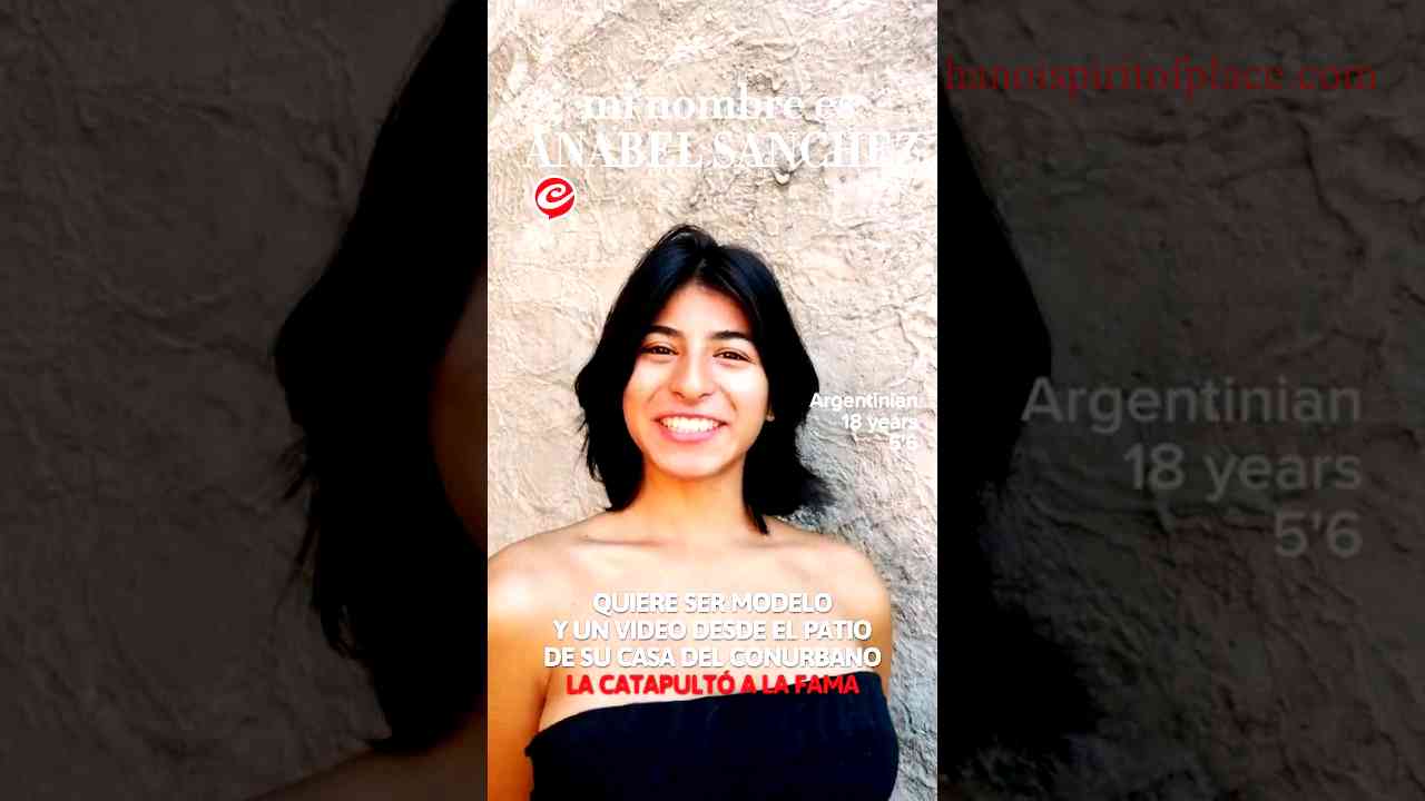 Detrás de cámaras con Anabel Sánchez