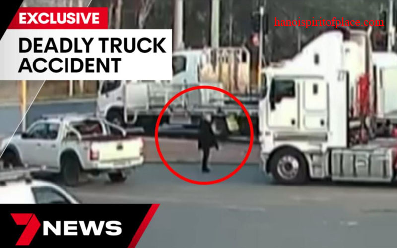 woman hit by truck Sydney