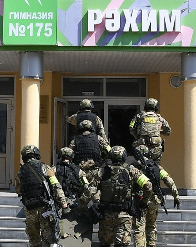 Kazan School Shooting photo