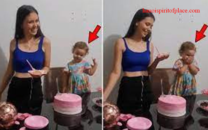 menina do bolo vídeo viral original