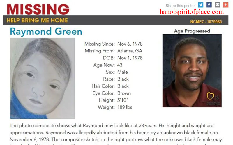 Raymond Green missing