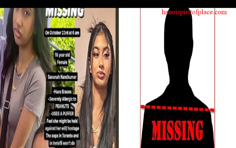 Savannah Nandkumar missing