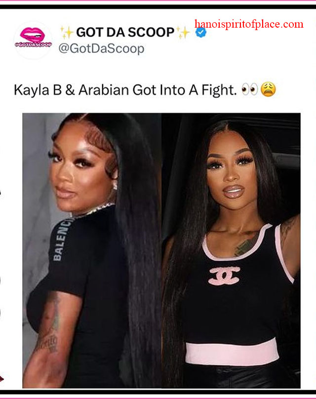 Arabian and Kayla B Fight