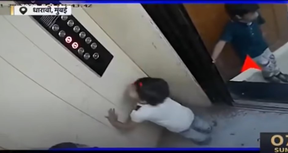 Elevator Video India Gore: Incident of Boy Crushed