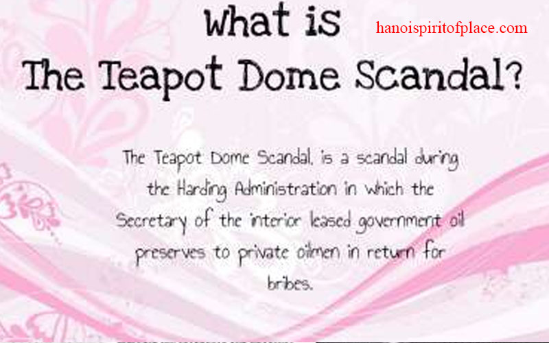 Teapot Dome Scandal Summary